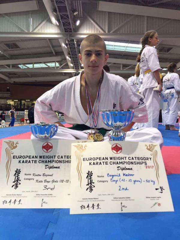 Сребро за Богомил Костов от ЕП 